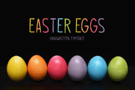 Easter Eggs Font
