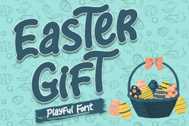 Easter Gift Font