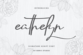 Eathelyn Demo Font