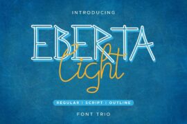 Eberta Light Demo Font Family