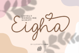 Eigha Demo Font