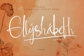 Ellyshabeth Demo Font