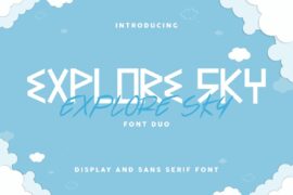 Explore Sky Demo Font Family