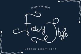 Fairy Style Demo Font