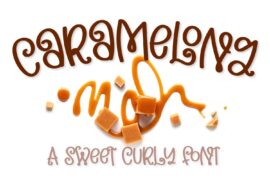FB-caramelong Font