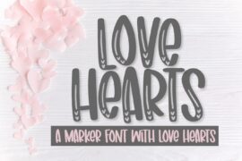 FB-LoveHearts Font