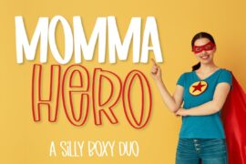 FB-MommaHero Font Family