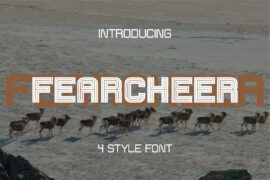 Fearcheer Demo Font Family