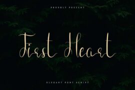 First Heart Demo Font