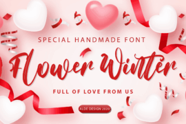 Flower Winter Font Family