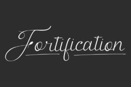 Fortification Demo Font