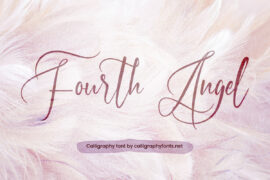 Fourth Angel Demo Font
