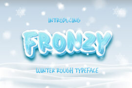 Fronzy Free Trial Font