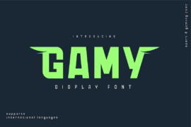 Gamy Font Family