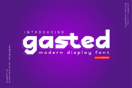 Gasted Font Family