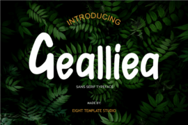 Gealliea Font