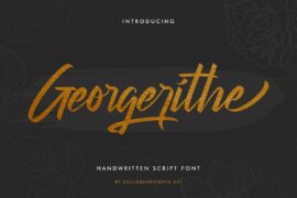 Georgerithe Demo Font