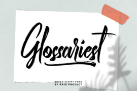 Glossariest Demo Font