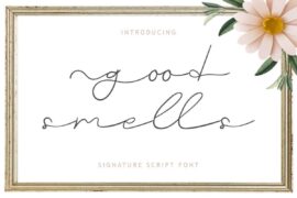 Good Smells Demo Font