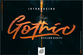 Gothic Demo Font