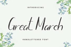 Great March Demo Font