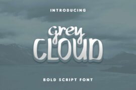 Grey Cloud Demo Font