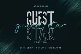 Guest Star Demo Font Family