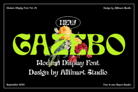 Guyon Gazebo Font