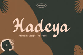 Hadeya Free Trial Font