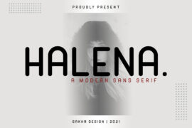 Halena – Personal Use Font