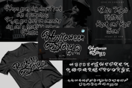 Halloween Story Font
