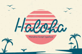Haloha Free Trial Font