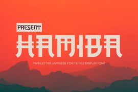 HAMIBA Font