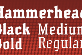 Hammerhead Font Family