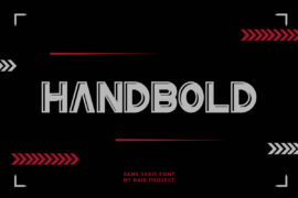 Handbold Demo Font Family