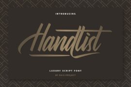 Handlist Demo Font