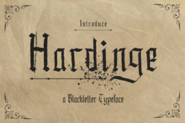 Hardinge Free Trial Font