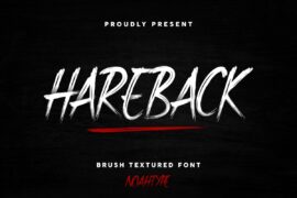 Hareback Demo Font