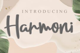 Harmoni Cinta Font