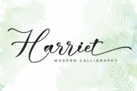 Harriet – personal use Font