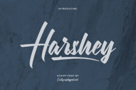 Harshey Demo Font