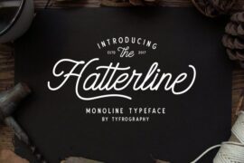Hatterline Font