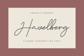 Havelberg Demo Font