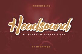 Headsound Demo Font