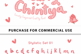 Hearty Chintya – Personal Use Font Family