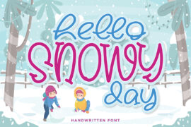 Hello Snowy Font