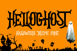 HELLOGHOST Font