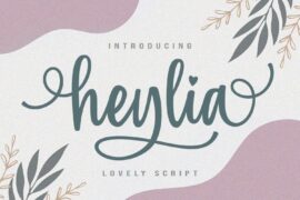 Heylia Lovely Font