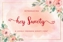 HeySweety Font