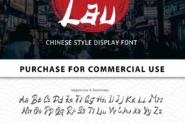 Hiany Lau – Personal Use Font